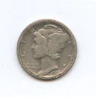 1926-S Mercury Dime - 90% Silver - Free Shipping