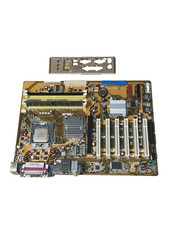 Asus P5GC 4x DDR2 Ram Sockel 775 Micro ATX Mainboard + die I/O Blende