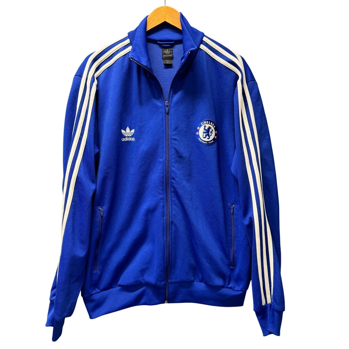 Chelsea FC adidas ジャケット　サイズL Preços baixos em Adidas Chelsea International Club jaquetas fãs de