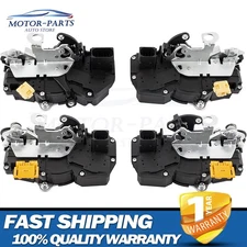 For Chevy GMC Cadillac 07-09 ​4x Front+Rear RH&LH Power Door Lock Latch Actuator