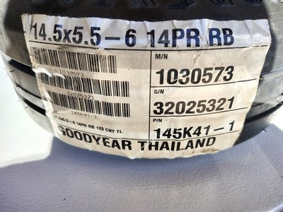 Goodyear 145K41-1 Rib Aircraft Tire   14.5x5.5-6, 14-Ply