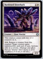 Burdened Stoneback U Lorwyn Eclipsed 8 NM