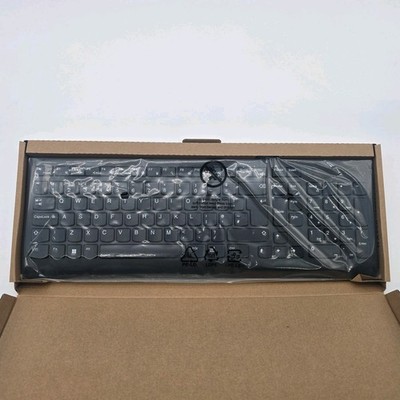 NEW Lenovo Calliope USB Wired Keyboard Black QWERTY 1PSD51B37303 FRU 5D50U84471