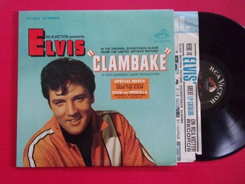 ELVIS PRESLEY - Clambake (LSP-3893) 1967 First Pressing