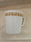 Vintage Pyrex Butterfly Gold D-Handle Mug Rare Design