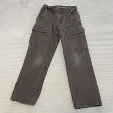 Duluth Trading Co Pants Mens 33x32(30x30) brown Straight Flex Fire Hose Stretch