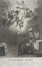 Philippe Néri 1515-1595  fondateur de la congrégation de l'Oratoire XVIIIe