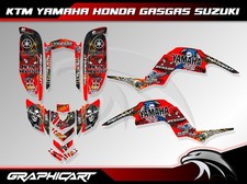 YAMAHA RAPTOR 660 660R FULL GRAPHICS DECALS STICKERS KIT ATV