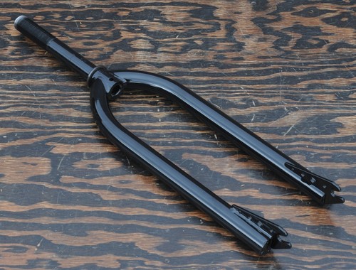 Black 26" Prewar Schwinn Cruiser Bike Tube FORK 1" Headset Vintage MTB Bicycle - Picture 5 of 12