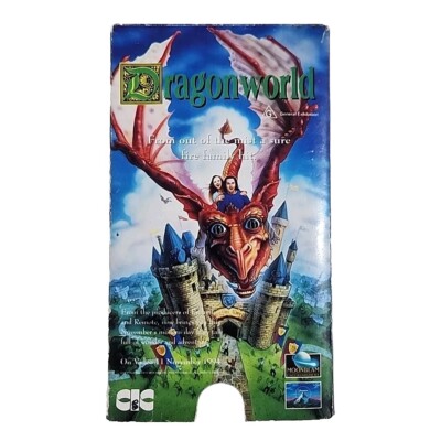 BLUE CHIPS/DRAGONWORLD - VHS PREVIEW TAPE Cassette Tape 1994 PAL Rated M15+/G