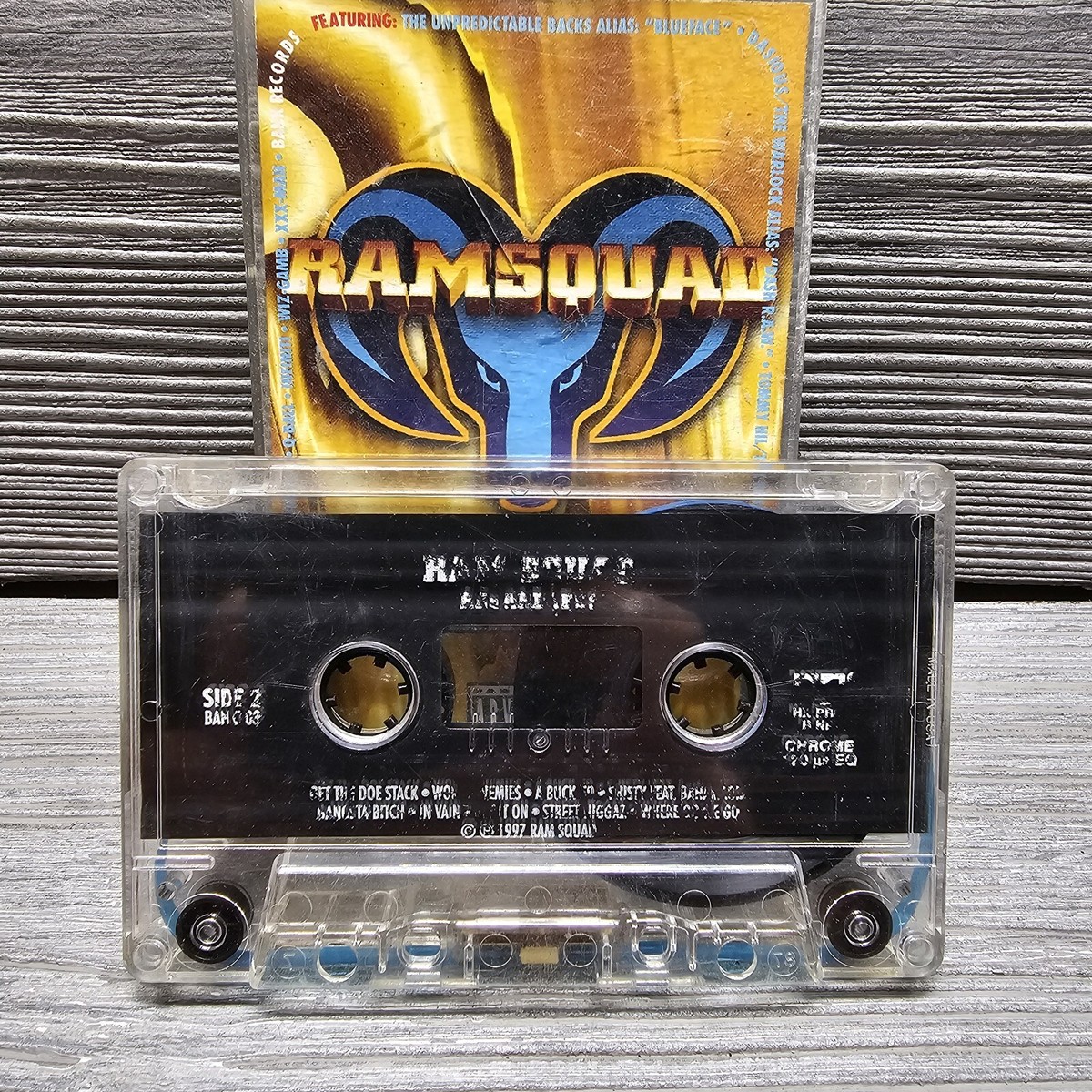 G RAP RAMSQUAD THE ALBUM REGARDLESS Thee Album Regardless by Ram Squad (Cassette,1998, Bankroll