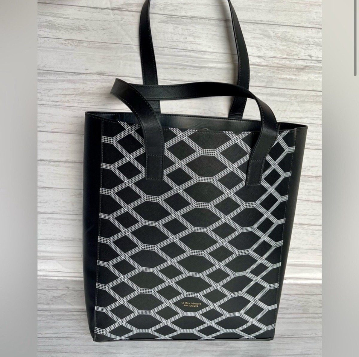 LE BON MARCHÉ RIVE GAUCHE Escalator pattern shopping bag | eBay