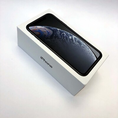 Apple iPhone XR original box only 64GB Black | eBay