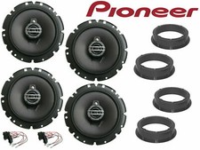 Pioneer passend für VW Golf 7 VII 12-21 Lautsprecher Set Tür Vorn Hinten 500 W