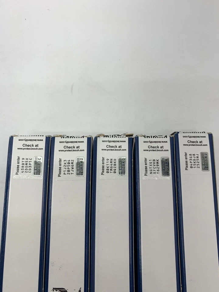 Glow Plugs Set 5 0250603024 mercedez Bosch A0011595801 A0011596601 0011596601 - Image 4 of 4