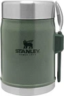 STANLEY CLASSIC LEGENDARY VACUUM FOOD JAR WITH SPORK 14oz HAMMERTONE GREEN FLASK
