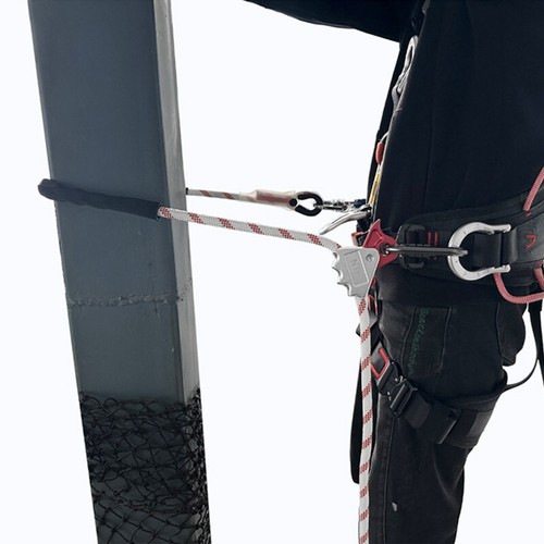 Tree Climbing Saddle Arborist Lanyard Work Positioning Pruning - Picture 12 of 14