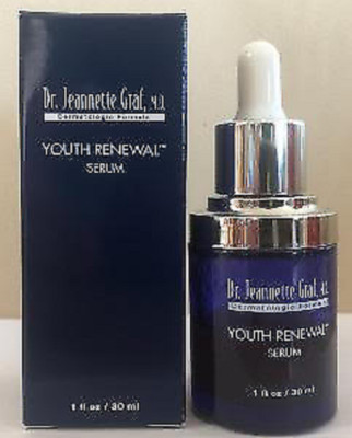 DR JEANNETTE GRAF MD Youth Renewal Serum Dermatologic Formula Boxed & Sealed