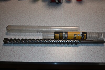 DEWALT DW5825 High Impact 4 Cutter SDS MAX Drill Bit, 1-1/4'''' x 18'' x 22 1/2''