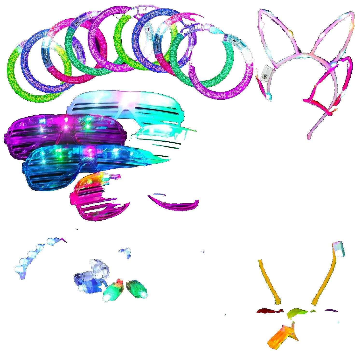 Luces de Fiesta de Cumpleaños Rellenos