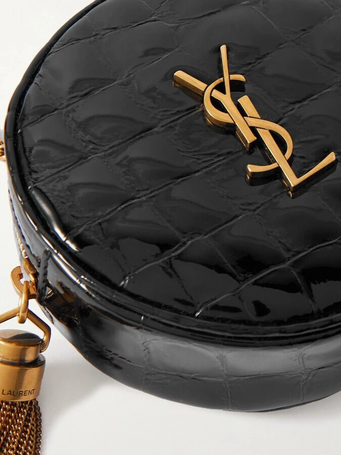 Bolso cinturón Saint Laurent Croc Foto 3 de 4