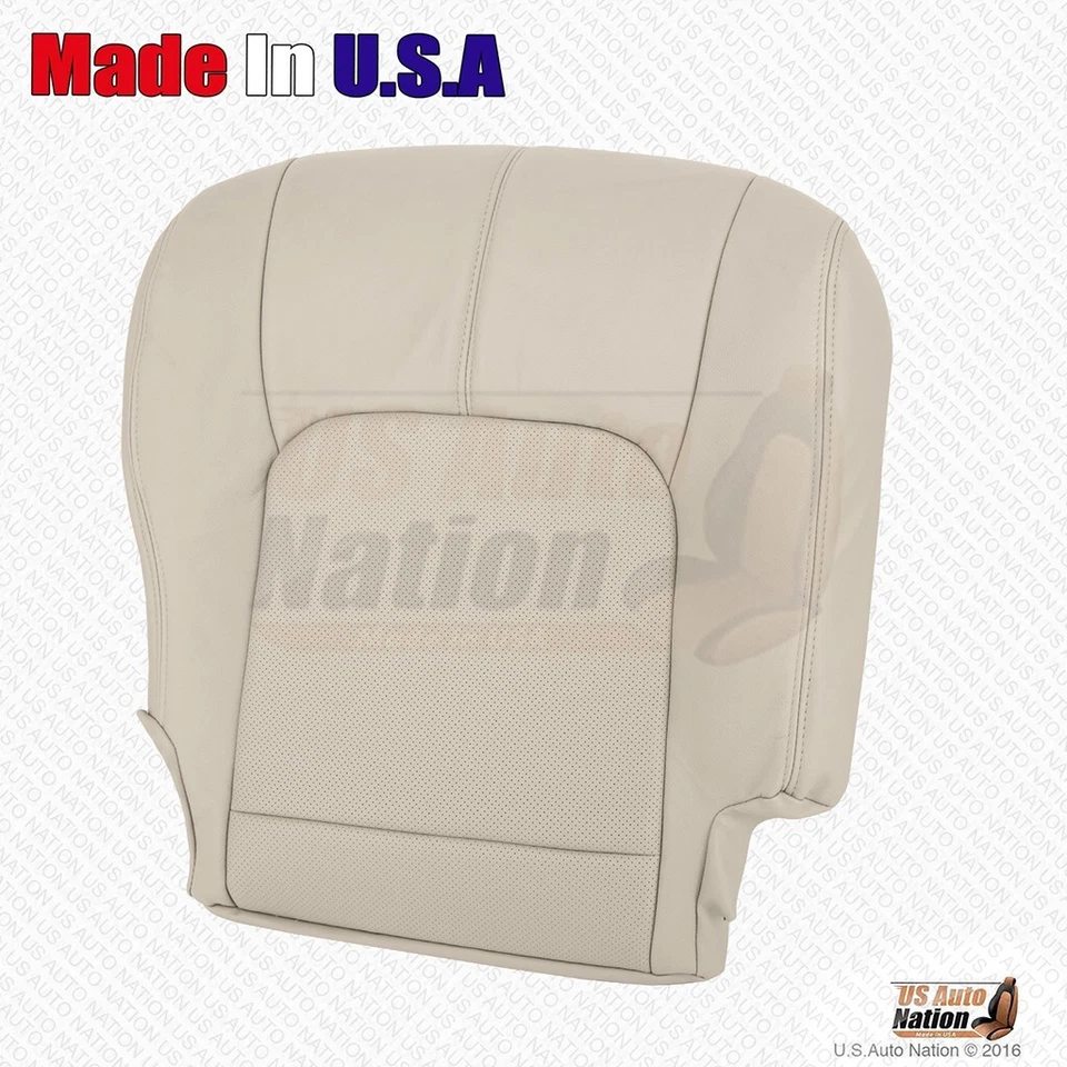 Cubierta de cuero tostado para Nissan Murano 2012 2013 2014 para conductor y pasajero Foto 3 de 4