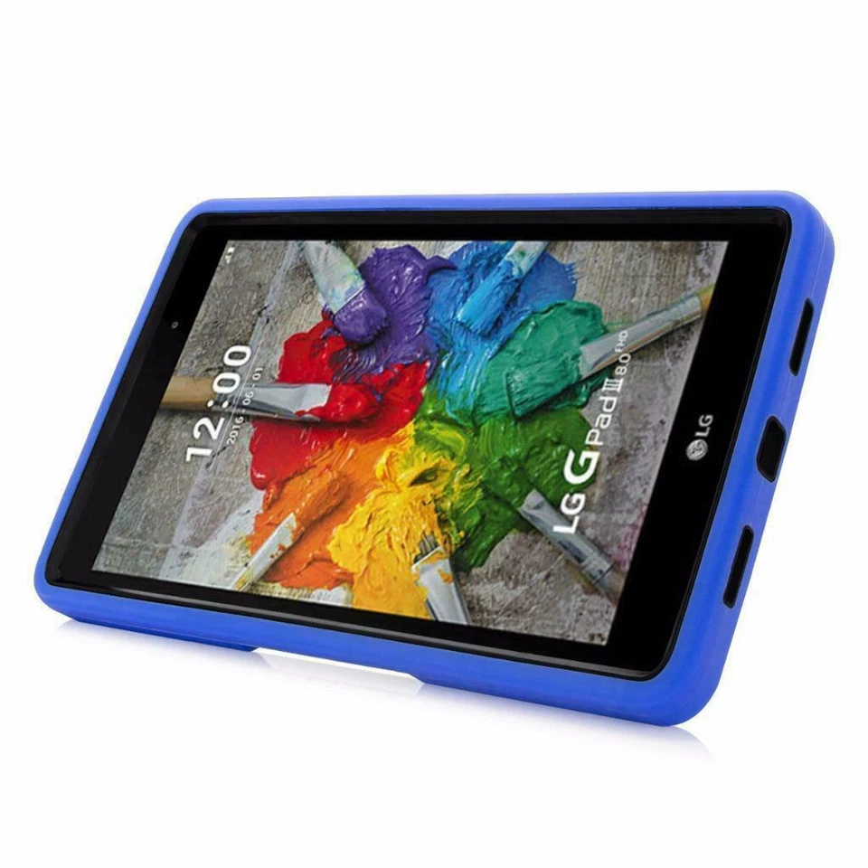 Shockproof Hybrid Kickstand Tablet Case/ Screen Protector For Alcatel LG Samsung - Image 4 of 4