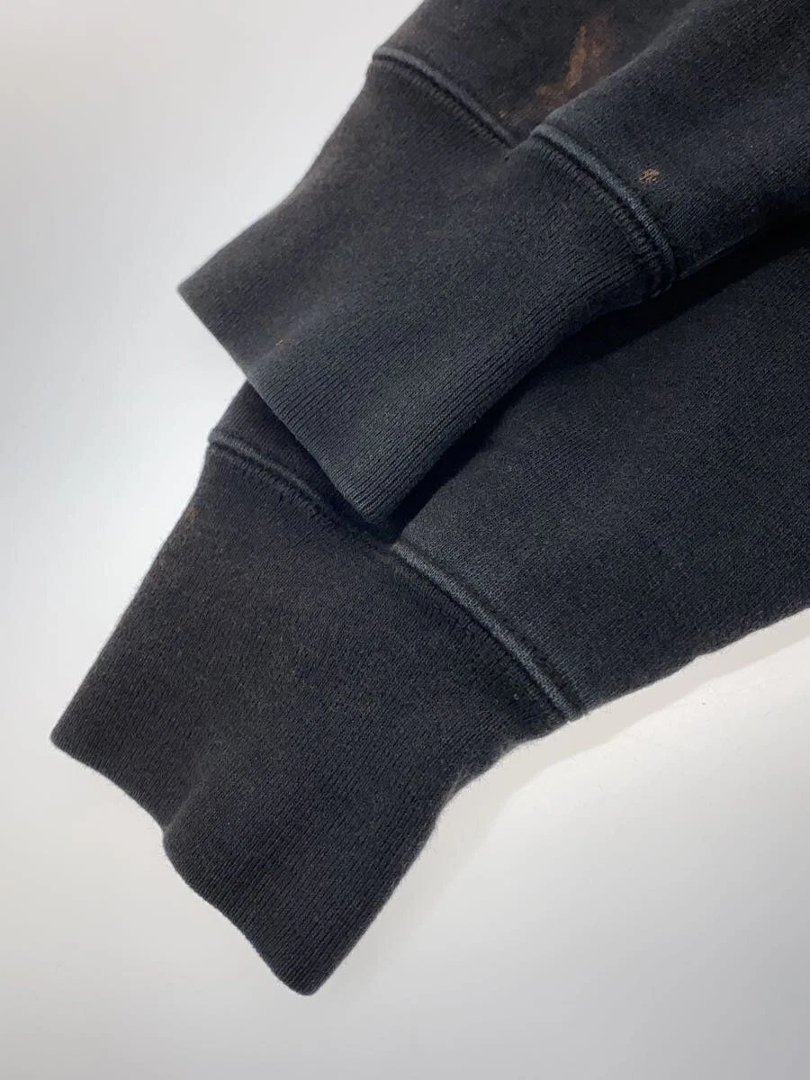 Felpa Supreme con cappuccio M cotone stampa grigia usata