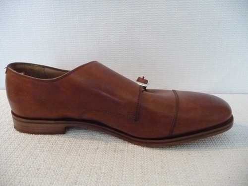 NEU HERREN ALFRED SARGEN FOR JCREW DOPPEL MONK RIEMEN SCHUHE GRÖSSE 11,5 MAHAGONI, $ 525 - Bild 3 von 9