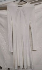 Michael Kors Sweater Dress. Women's Medium. Cream. Slim Fitted With Tags. 