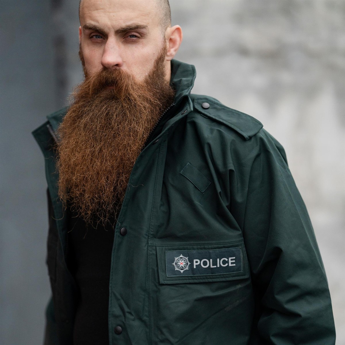 Original British Police uniform anorak waterproof parka Original British Police uniform anorak waterproof parka