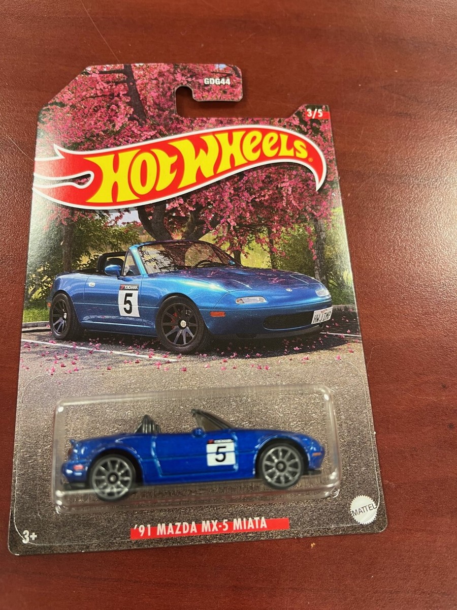 新品10個セット　ホットウィール　カーカルチャー　’９１　マツダＭＸ－５ミアータ Amazon.com: Hot Wheels '91 Mazda MX-5 Miata, Treasure Hunt
