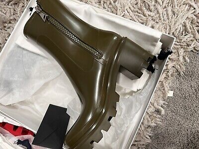 Moncler Loftgrip Rain Boots Green Chunky Zipper 40(10) | eBay Moncler Loftgrip Rain Boots Green Chunky Zipper 40(10) | eBay