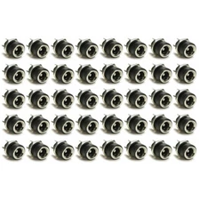 40PCS 5.5mm x 2.1mm Power Supply Jack Socket Female Panel Mount Plug 3A 12V DC