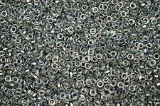  4000  8 Hex Machine Screw Nuts 8-32 x 1/4 x 3/32 Zinc Plated