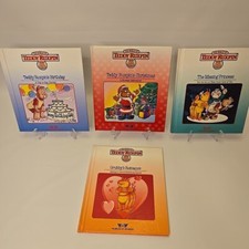 Teddy Ruxpin Lot Of 4 Books Vintage Children's Book Good Condition