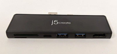 j5create UltraDrive Mini Dock for Surface Pro 7 USB-C Hub HDMI SD JCD324