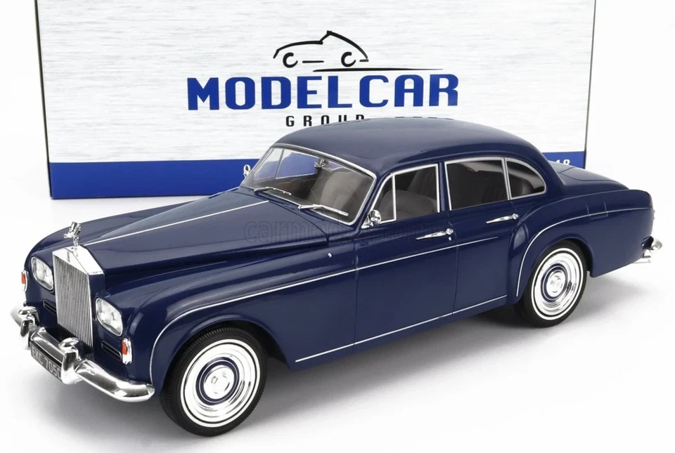 ROLLS ROYCE - SILVER CLOUD III H.J.MULLINER RHD 1965 - BLUE  1/18 MCG - MCG18124 - Immagine 3 di 4