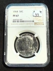 1964 KENNEDY HALF DOLLAR NGC PF 67 009