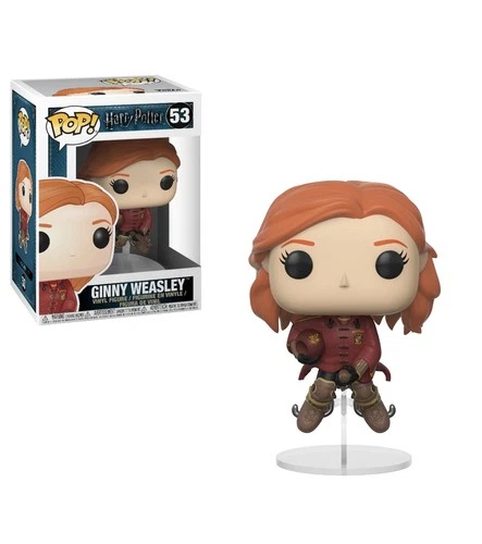 Funko Pop! Harry Potter Ginny Weasley Playing Quidditch #53  in Protective Case