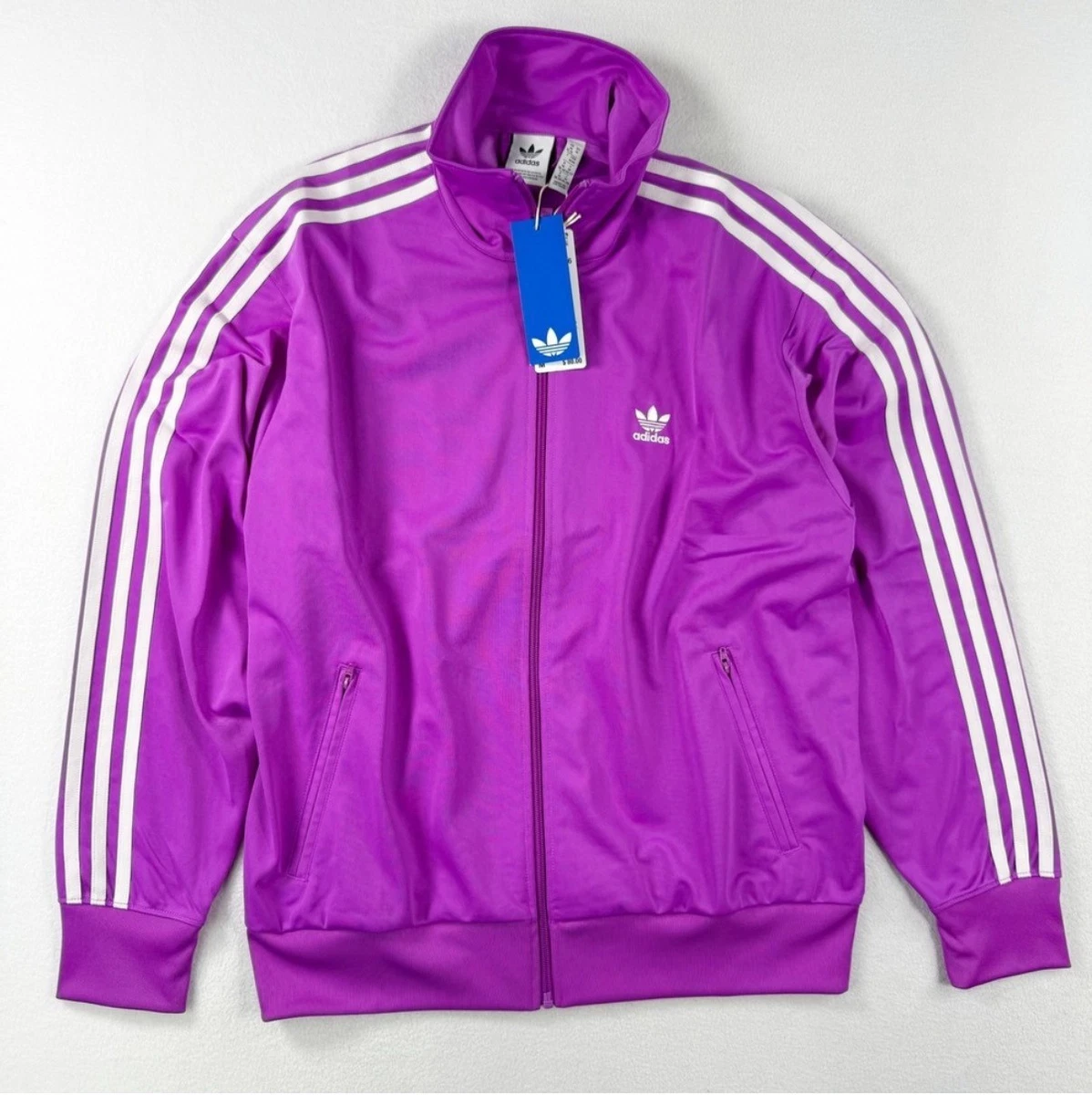 adidas Track Jacket Purple Activewear Jackets for Women for sale