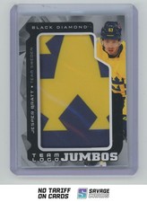 2025-26 UD Black Diamond Team Logo Jumbos Jesper Bratt #TL-JB Sweden