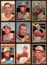 1962 Topps Reds Near Team Set 4.5 - VG/EX+ 3711094 (27 / 43 cards)