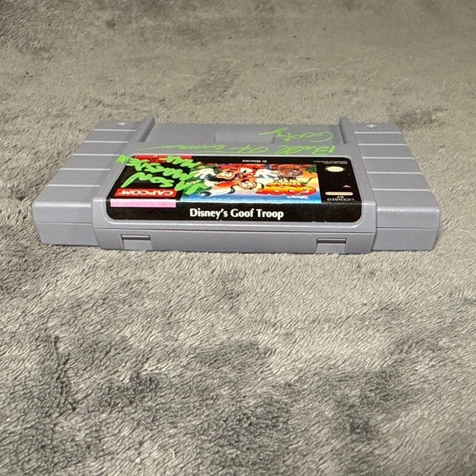  GOOF TROOP BILL FARMER & JASON MARSDEN Signed SNES Game Cartridge JSA COA - Image 4 of 4