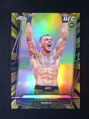 2026 Topps Chrome UFC Felipe Lima RC Rookie Radiating Rookies Case Hit SSP