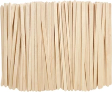 5.5Inch Wooden Coffee Stirrers, 1000 Count Disposable Stir Sticks for Coffee & C
