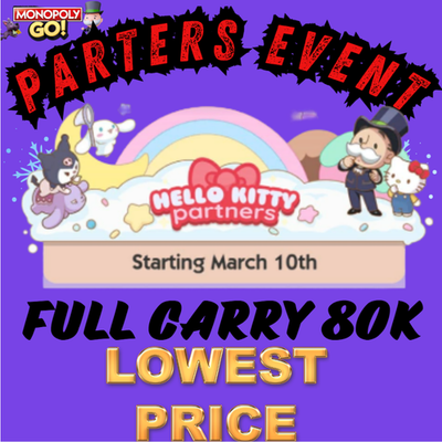 #ad GOLD amp; Partner Available⭐Monopoly Stickers Go ALL 1⭐ 6⭐ CHEAPEST PRICES 24 7 $0.99