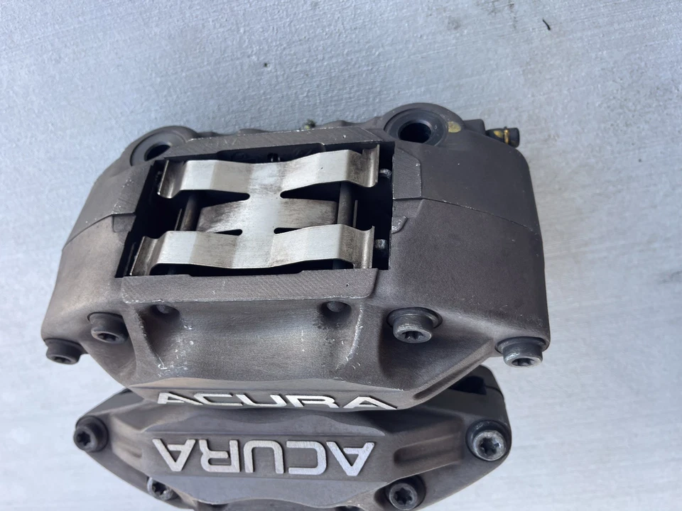 2005-2012 Acura RL Advics Front Left Right 4 Piston Brake Calipers Set Pair OEM - Image 3 of 4