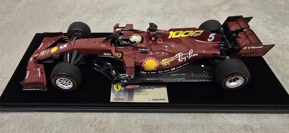 F1 Ferrari SF1000 Sebastian Vettel Tuscany Gp. 2020 1:18 Looksmart - Image 2 of 4