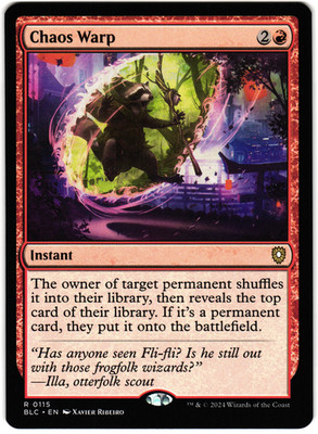 MTG | Chaos Warp | Commander: Bloomburrow | NM | EN